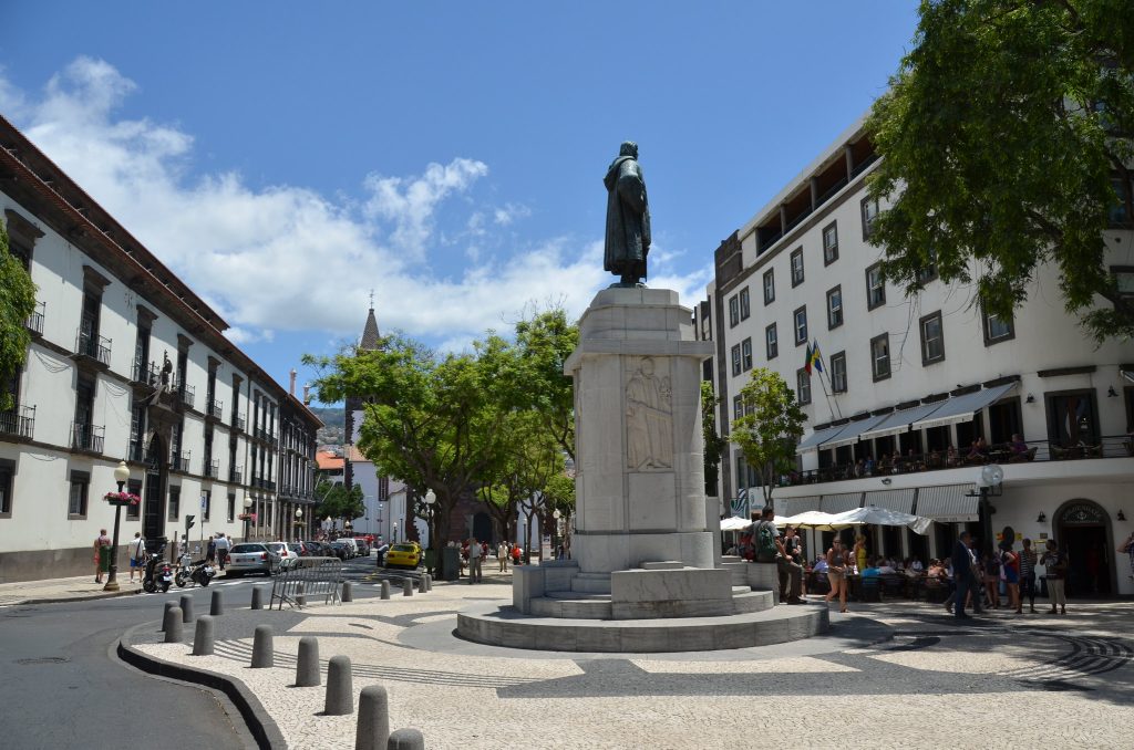 Funchal à Madère sous le soleil en hiver
