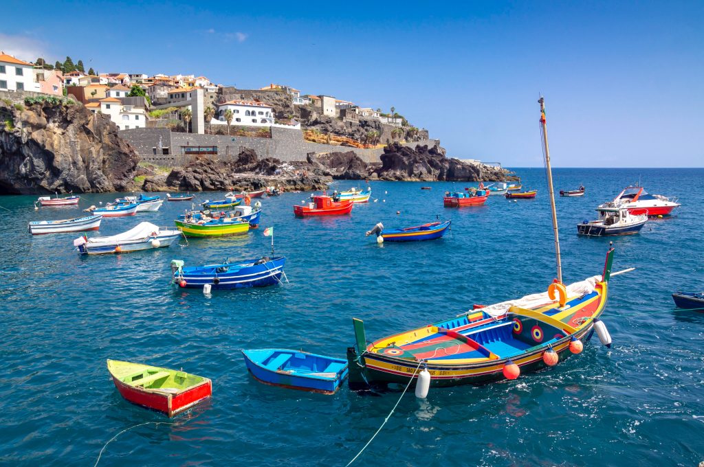 Port de pêche de Câmara de Lobos à Madère